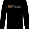 Bitcoin Crypto Currency Logo BTC Coin Trader Hold IT Long Sleeve Men's - Image 2