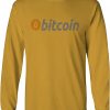 Bitcoin Crypto Currency Logo BTC Coin Trader Hold IT Long Sleeve Men's - Image 3